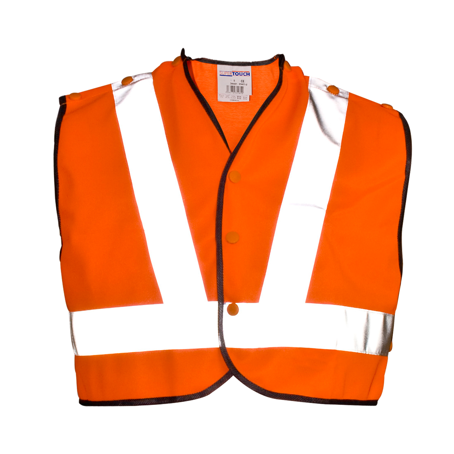 Orange Mini Waistcoat HV1V