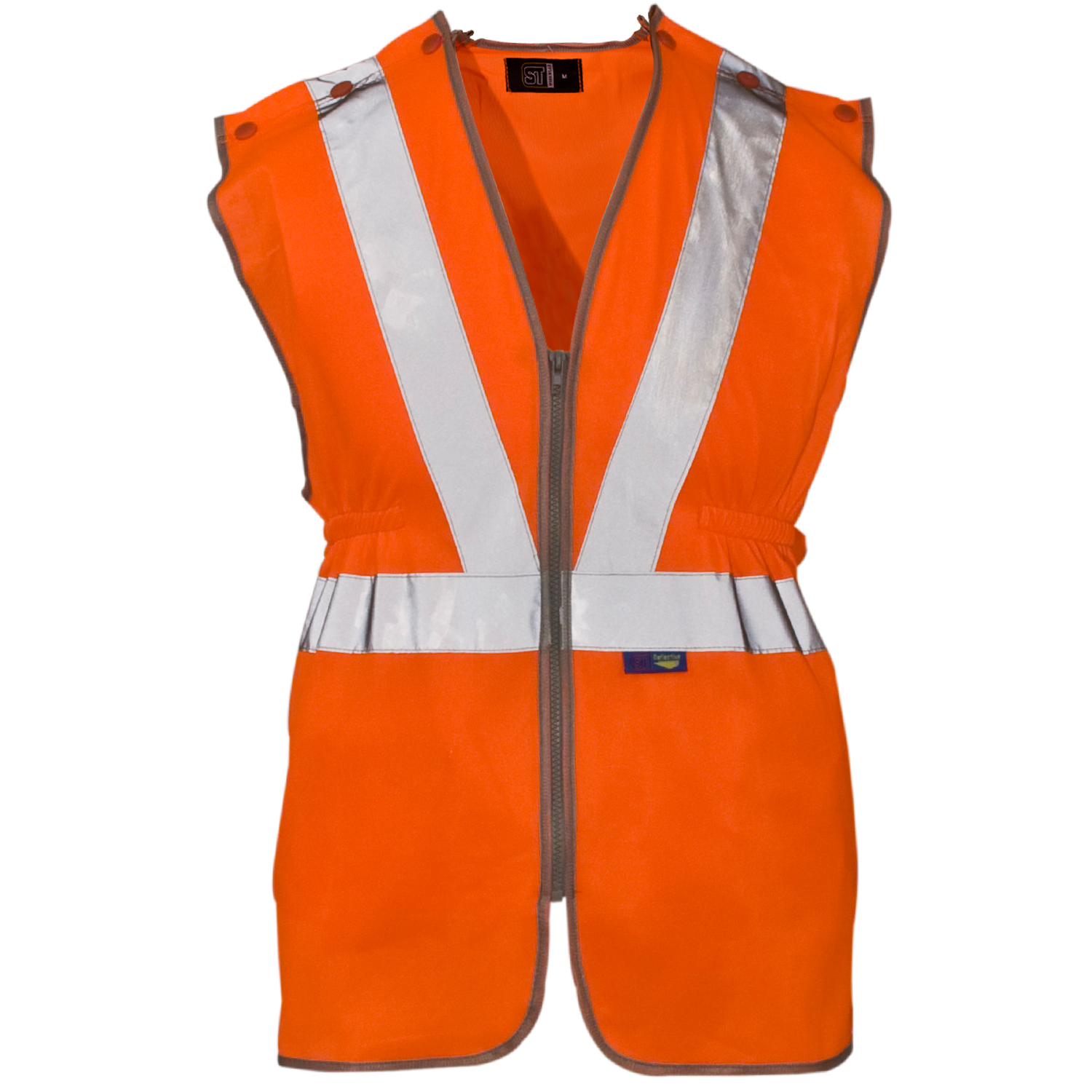 Orange Hivis Waistcoat HV2V