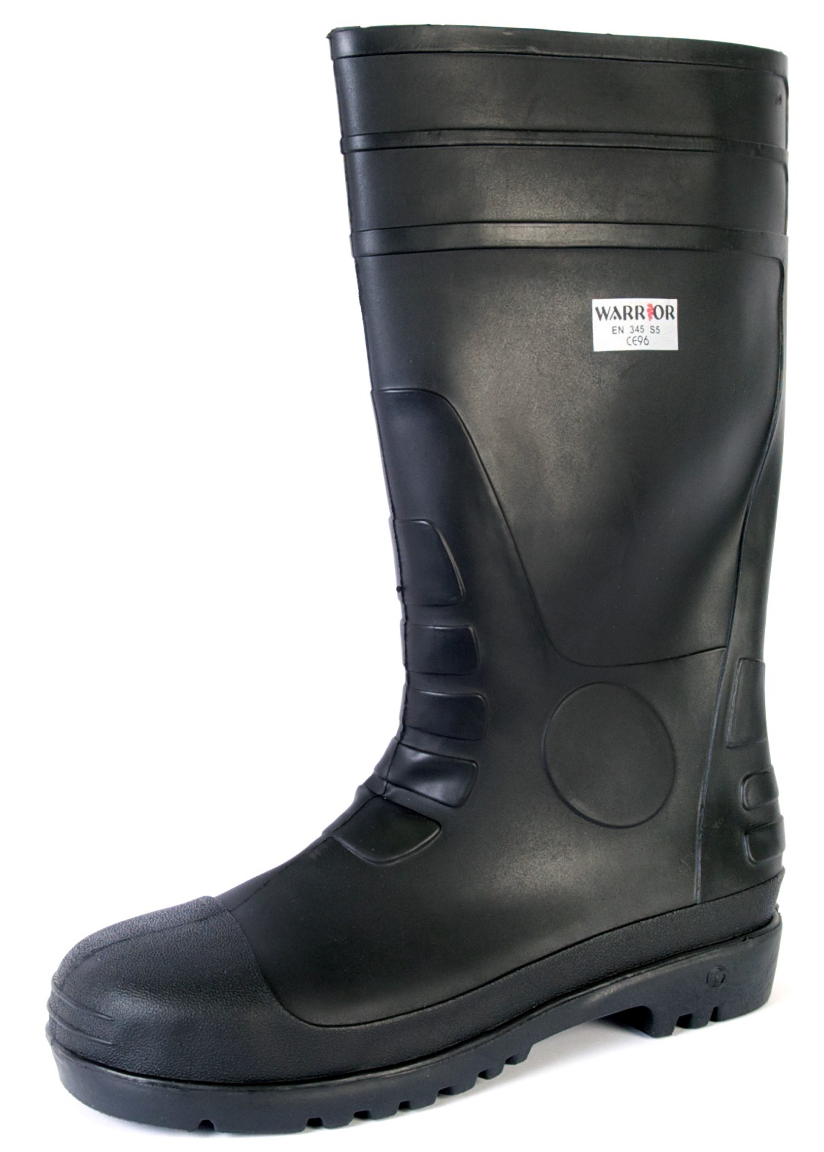 Black Safety Wellington Boot