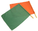 Flag, Green, Large, 24" x 18" Signalman Cat: 36/104780