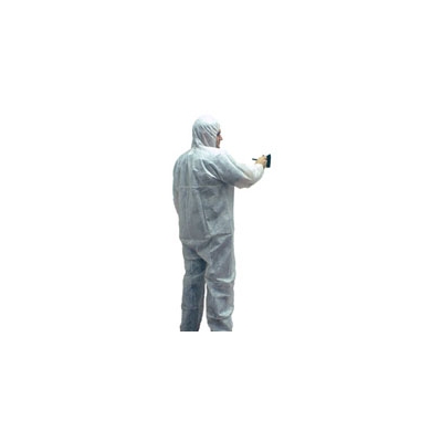 White Disposable Boilersuit (Hooded) Medium Tyvek 44/23500