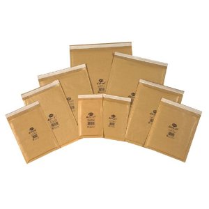 Jiffy Padded Gold Envelopes Size: 3 Boxed 100's