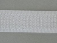 20mm x 25m Velcro Hook (White) Self Adhesive