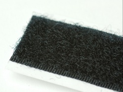 50mm x 25m Velcro Loop (Black) Self-Adhesive