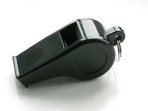Whistle - Plastic Moulded Black  Cat: 11/81155