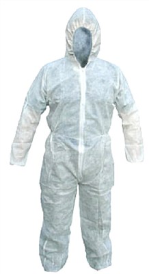 White Disposable Boilersuit K.C Small 9515 Cat: 44/23495