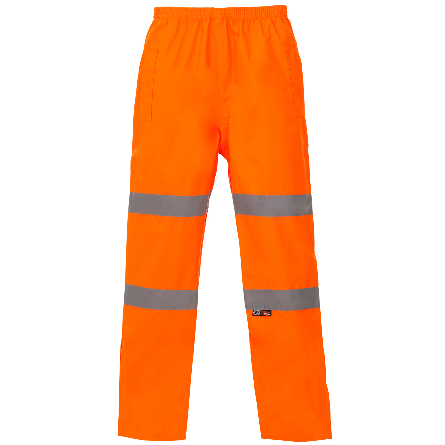 Orange Waterproof Hivis Trousers.