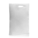 Carrier Bag -  White With Patch Handle