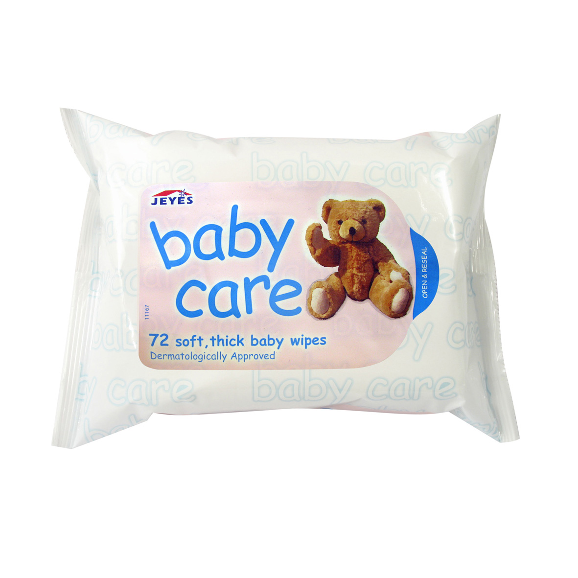 Jeyes Baby Wipes- 72 Wipes Per Pack.12 Packs Per Box