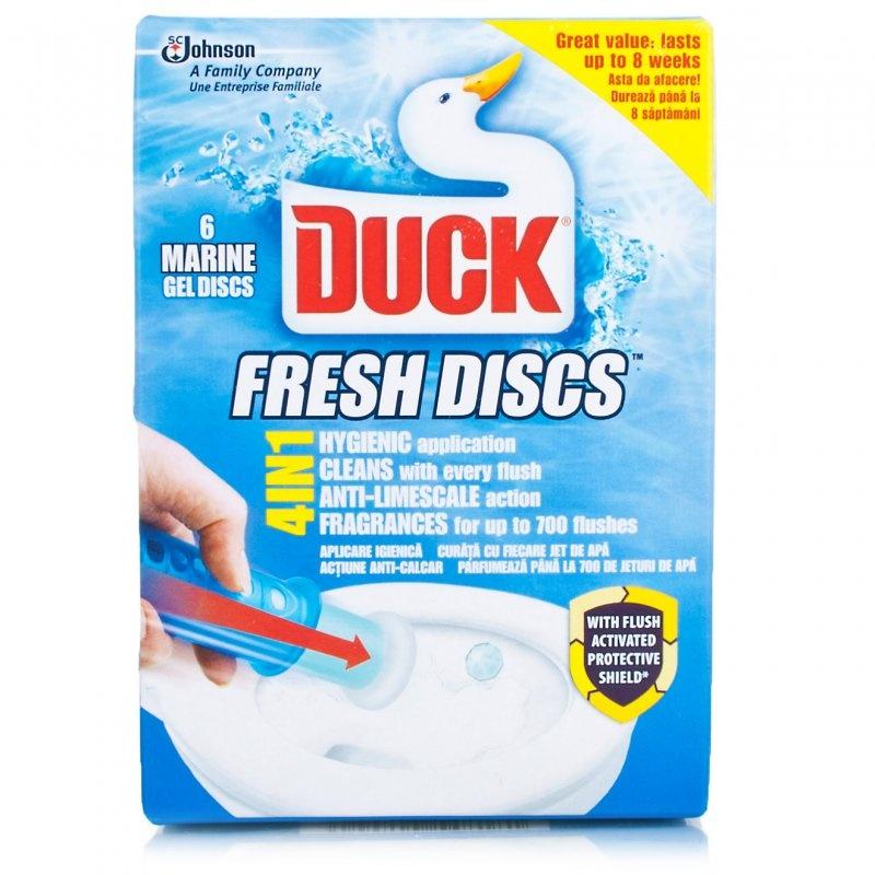 Toilet Duck Fresh Discs Marine Shots (5 Packs Of 6)