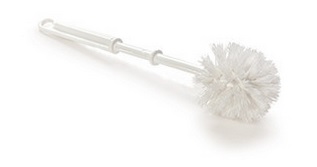 White Plastic Toilet Brush Cat: 5/1785