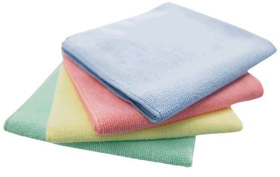 Green Microfibre Cloths General Use Cat: 36/107223