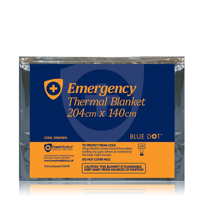 Emergency Foil Blanket Disposable - Ref: 387
