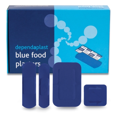 Blue Waterproof Plasters (10) Electromagnetic Cat: 34/101512