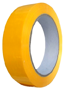 25mm x 66m Yellow Tape
