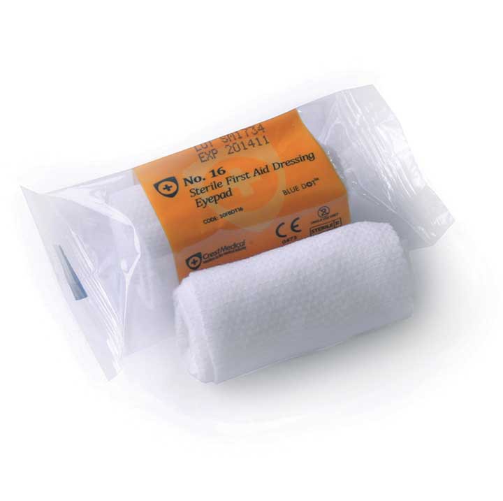 No 16 Eye Pad With Bandage Cat: 34/100725