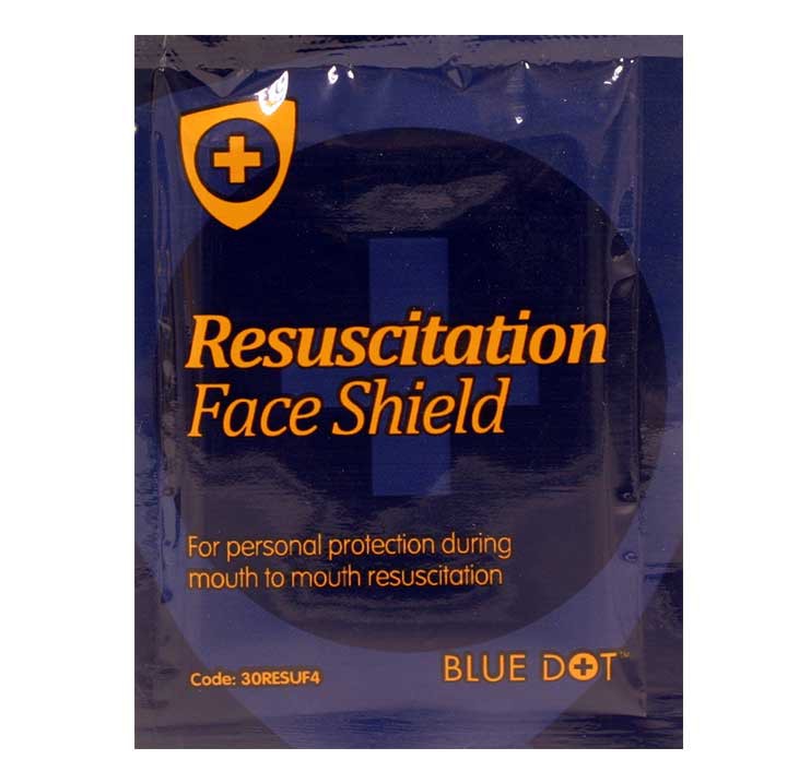 Resuscitation Face Shields Cat No.34/001332