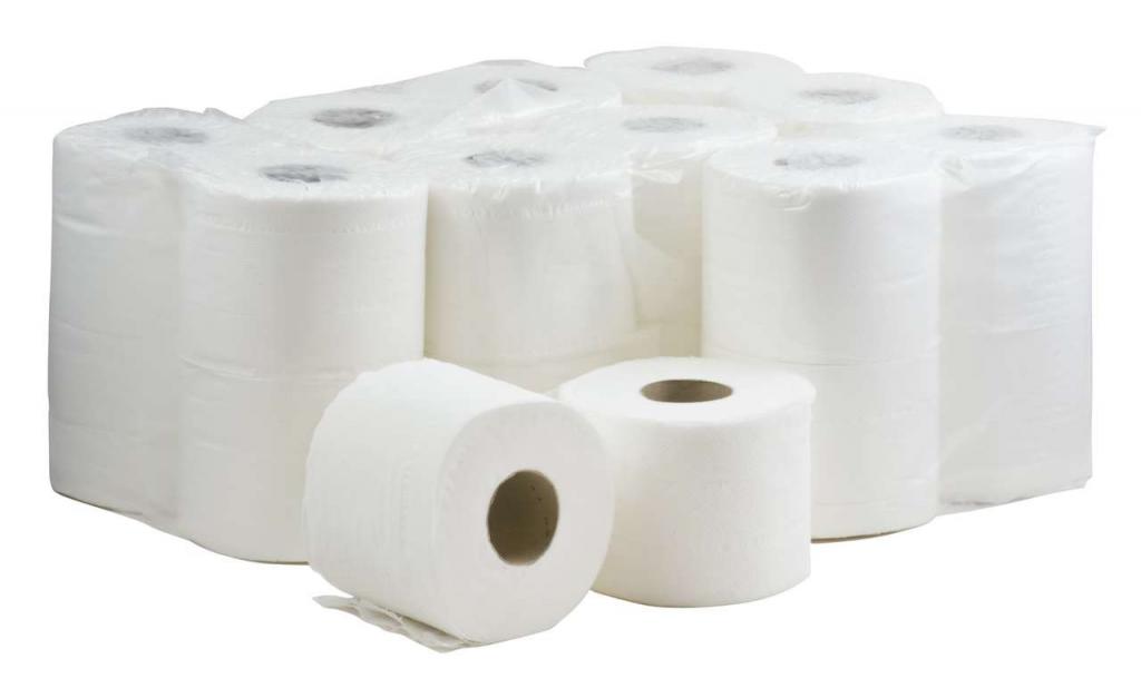 White - 2 Ply Toilet Roll 200S (4 x 12) Cat:34/101797