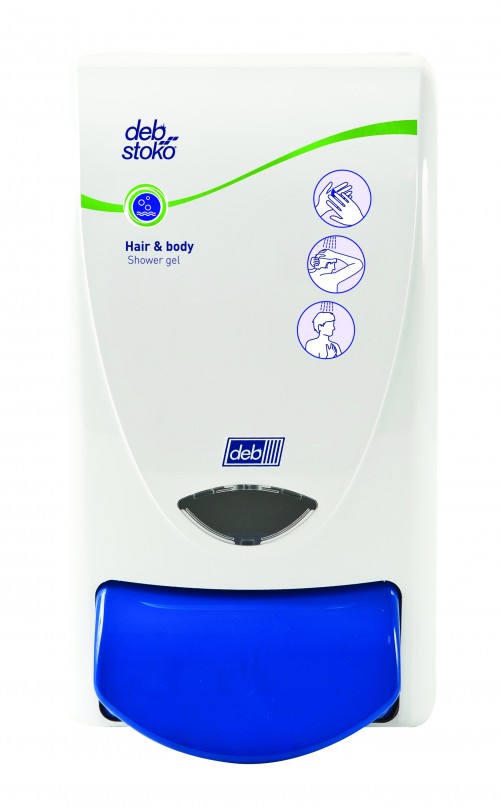 Deb 1 Litre Dispenser for Hair and Body Wash