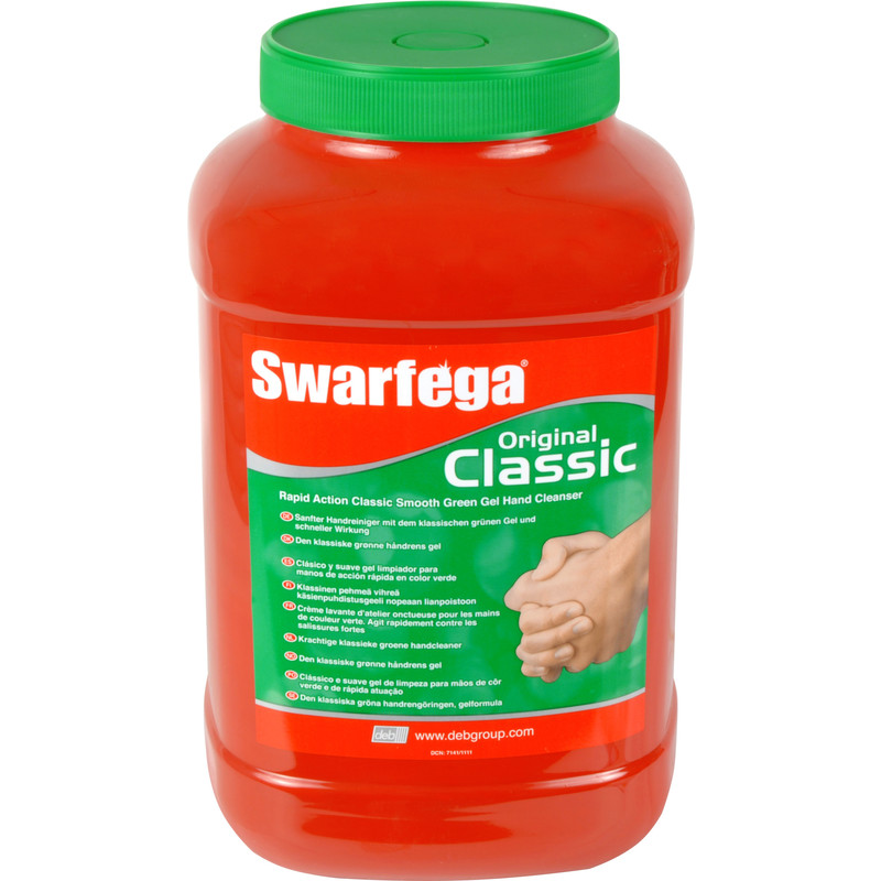 Swarfega Original Smooth Green Gel Hand Cleaner 4.5 Ltr