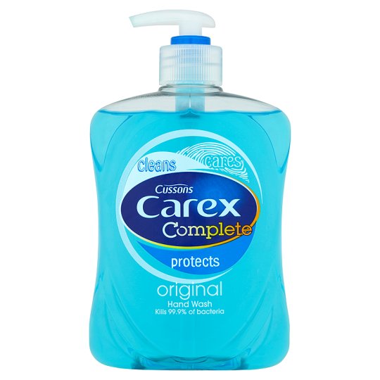 Carex - Anti Bacterial Soap 250ml Pump Dispenser 6 x 250ml