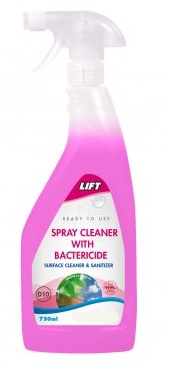 Lift Spray Cleaner With Bactericide(6 x 750ml Trigger)