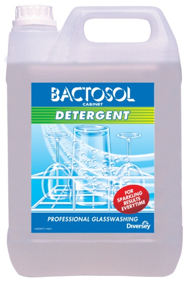Bactosol Cabinet Detergent Glass Wash 5 Ltr