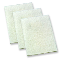 White Non Abrasive Pad 6" x 9" 10 Pack Ref 9200 Cat:11/48816