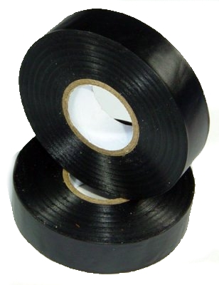 19mm x 33m Black PVC Tape
