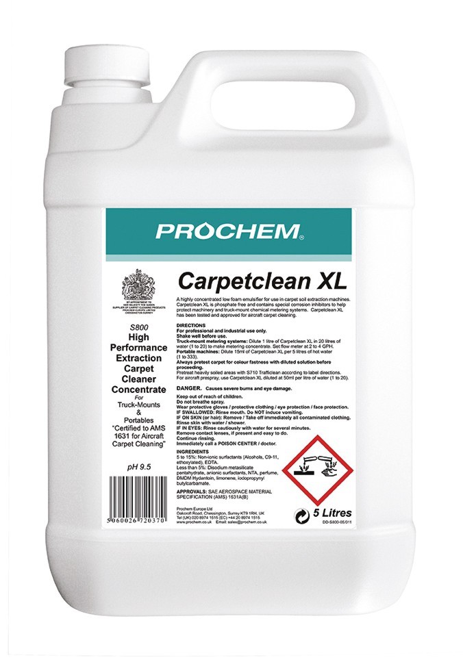 Prochem Carpetclean XL 5Ltr S800-05 007/007720
