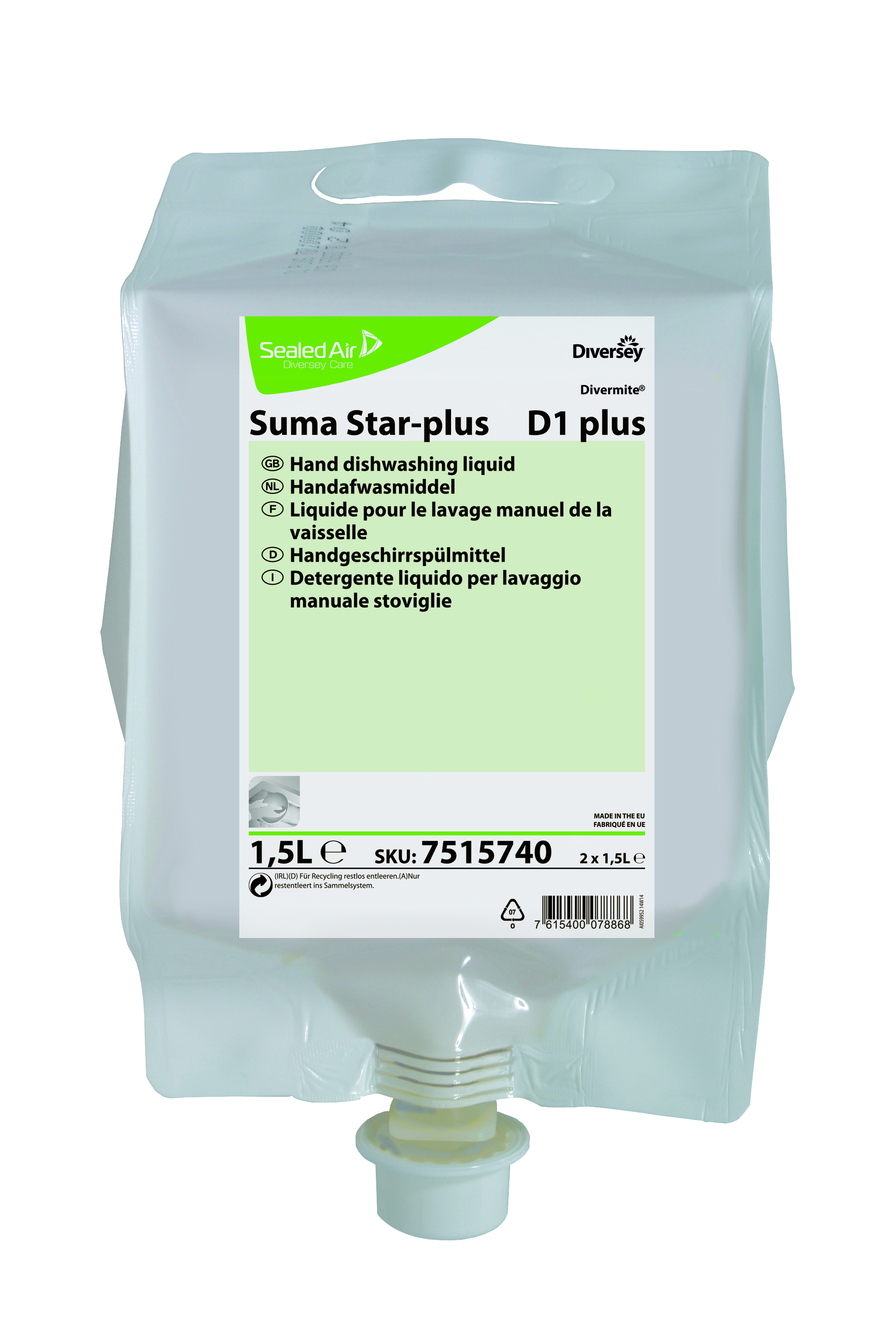 Suma Star Plus 1.5Ltr D1 (2 x1.5Ltr)