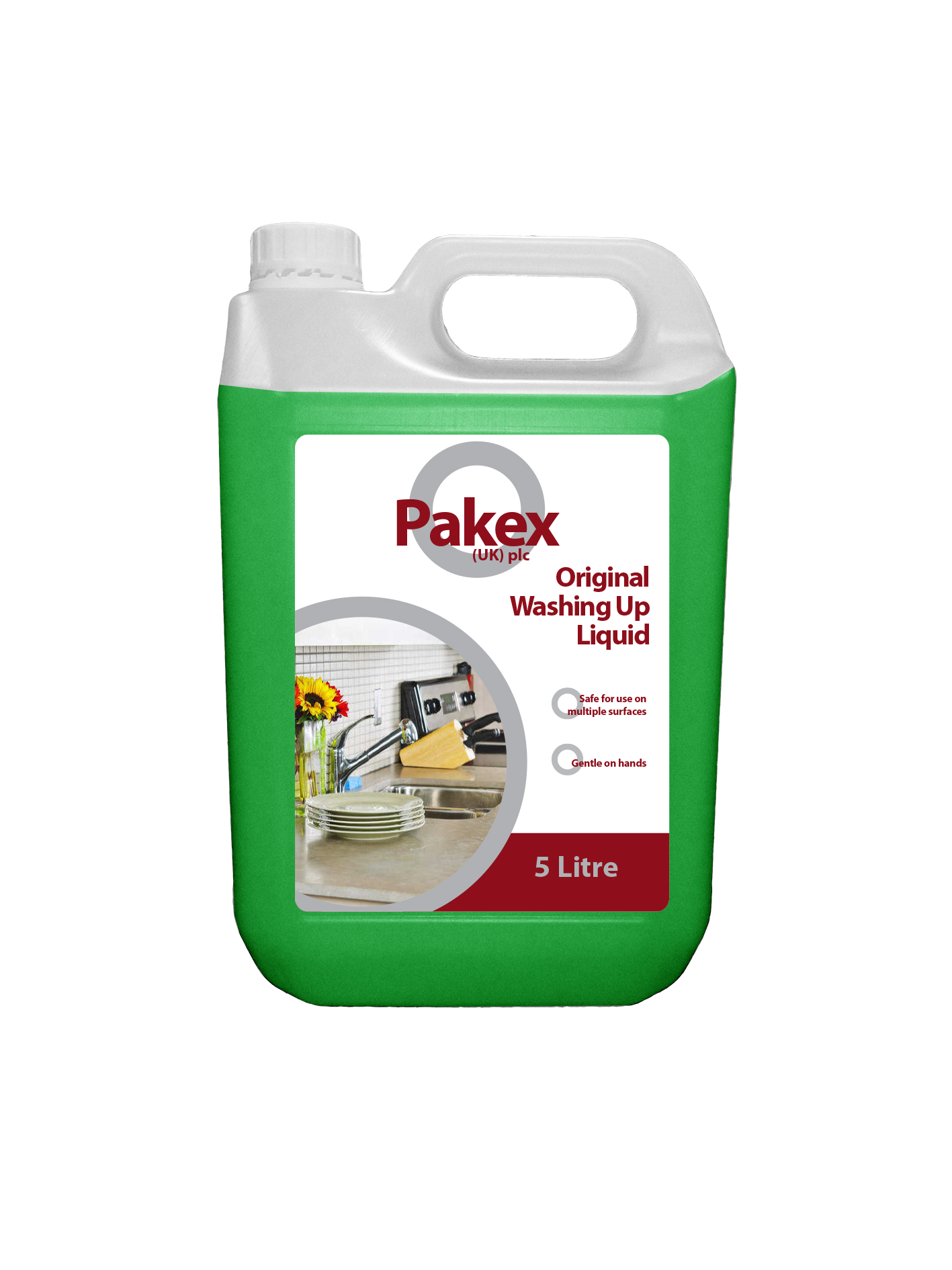 Pakex Original Green Detergent 4 x 5 Litre
