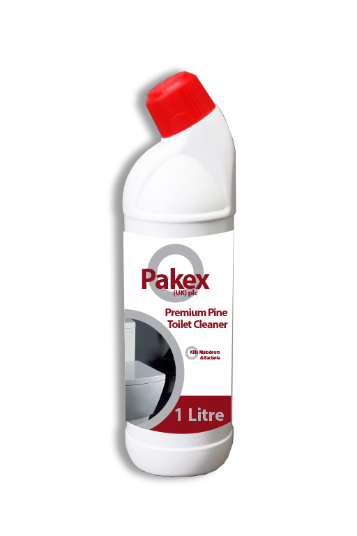 Pakex Premium Pine Toilet Freshener/Cleaner (12 x 1ltr)