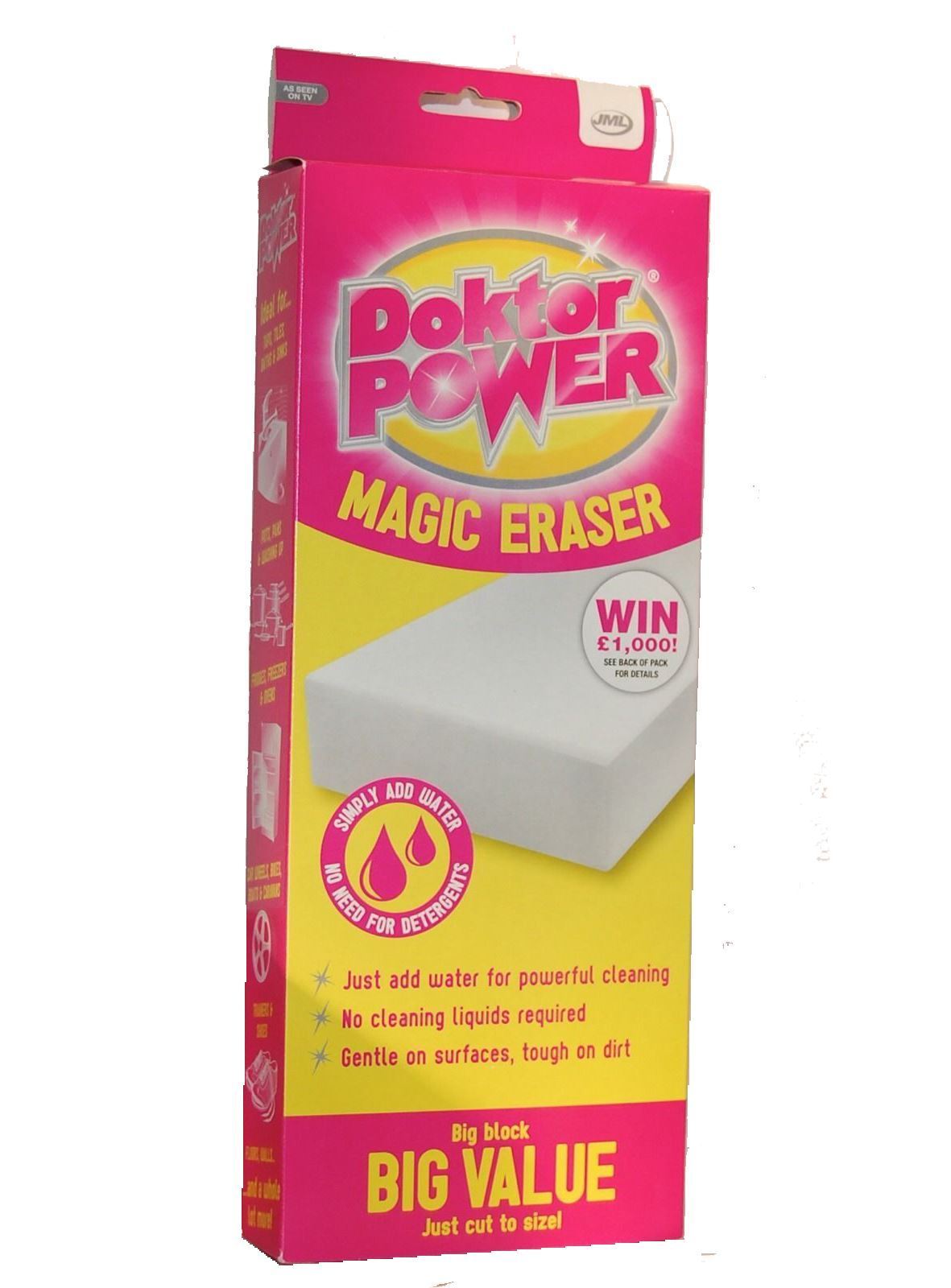 Doktor Power- Magic Eraser Pad White  Cat. No. 7/29009