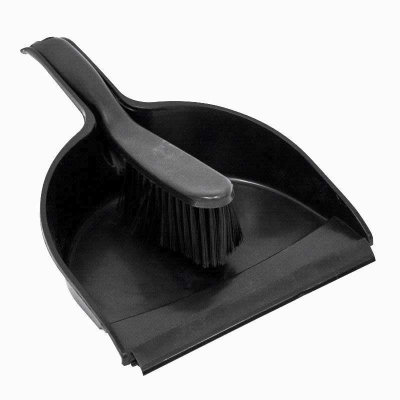 Dustpan & Brush Set- Wpsobu12 Plastic (Soft) 005/104004