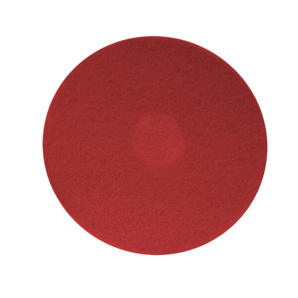14" Red Buffing Floor Pads (Pack Of 5)