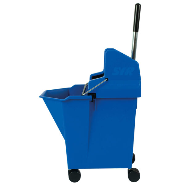 Bucket - Blue Ladybug With Wringer and Castors