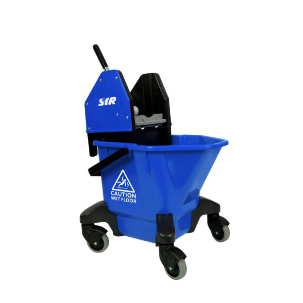 Bucket - Blue Combo 20Lt With Wringer & Castors