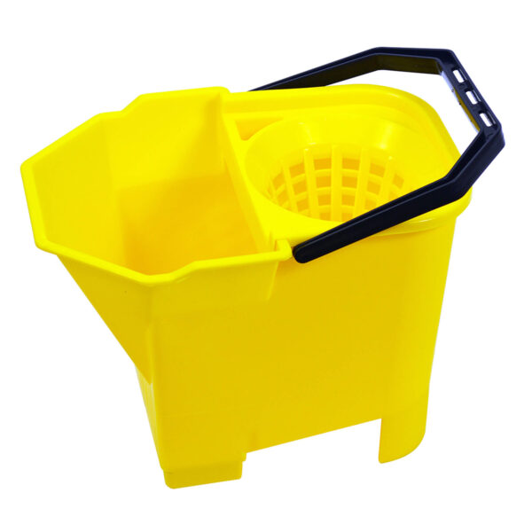 Bucket - Bulldog Heavy Duty With Wringer  Yellow  950898