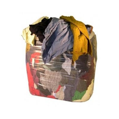 Rags - Cotton, Coloured, 10Kg Bag R/Ch10 0036/36705