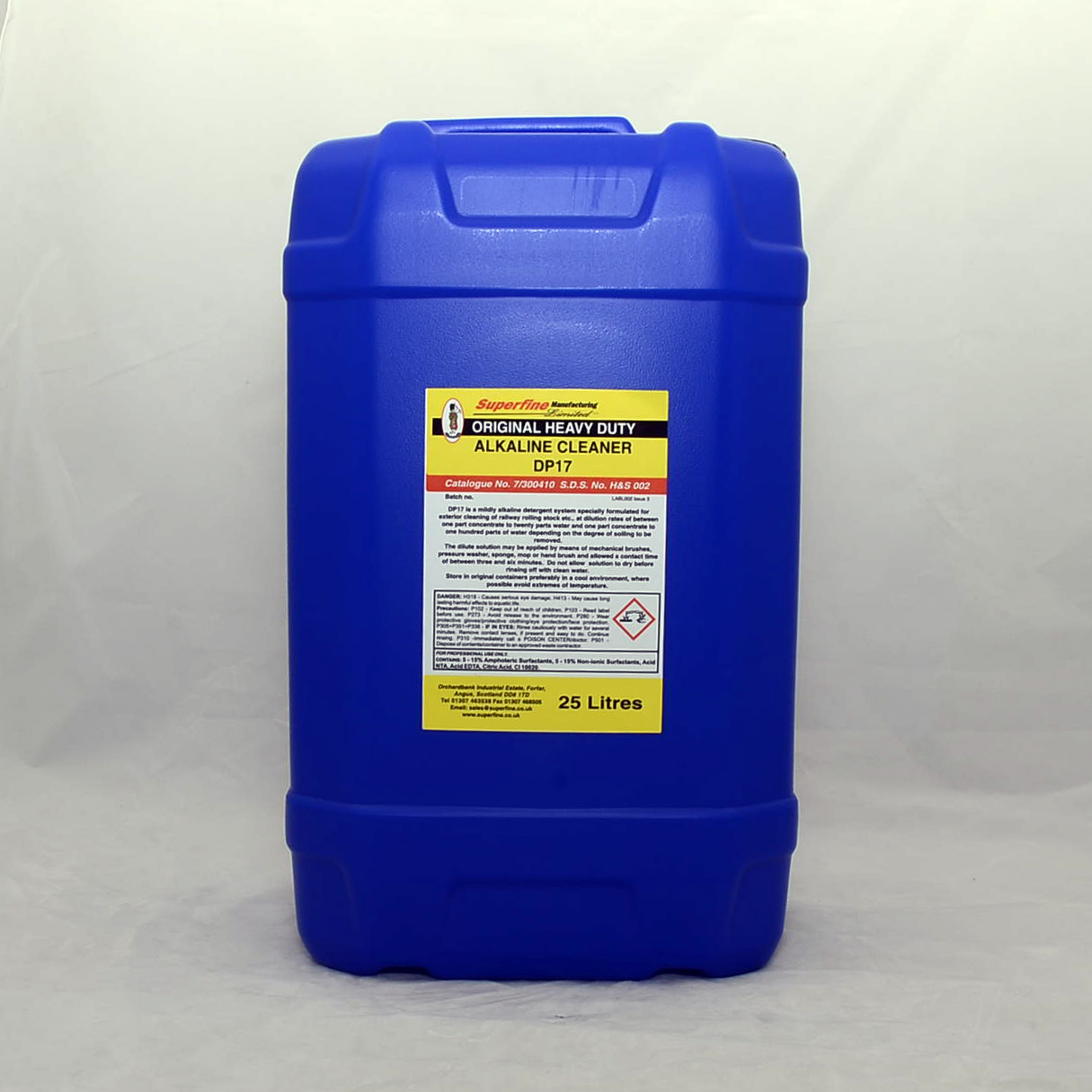 Dp17 H/D Alkaline Cleaner 25 Litre Cat:7/300410