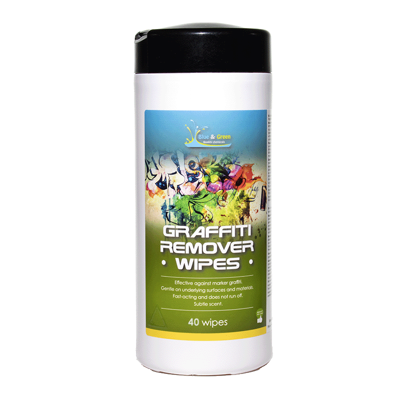 Graffiti Remover Wipes 25 Wipes Per Tub A/C 3101