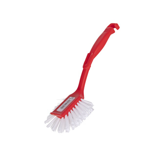Dishwash Brush with Scraper Nose, Red 88/000014